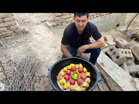 Видео: Еда для Ленивых! Вкусный Обед На скорую Руку!Узбекистан!