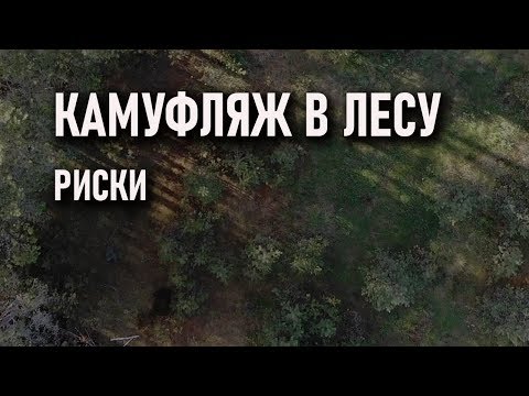 Видео: Камуфляж в лесу. Стоит ли надевать в поход.  Риски