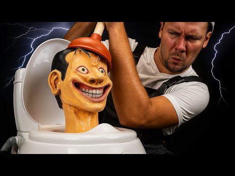Видео: 🚽👹 Делаем БЕЗУМНЫХ монстров Skibidi-Toilet – Весёлые DIY