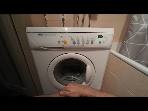 Видео: Zanussi Aquacycle. Плавающие ошибки Е:21 и Е:33 после замены подшипников. Замена прессостата .