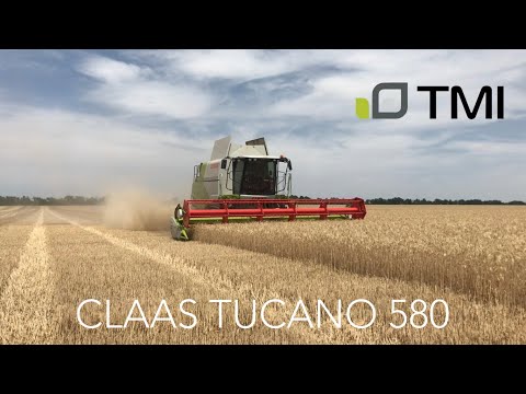 Видео: Комбайн CLAAS TUCANO 580 / Обзор / Уборка пшеницы 2020