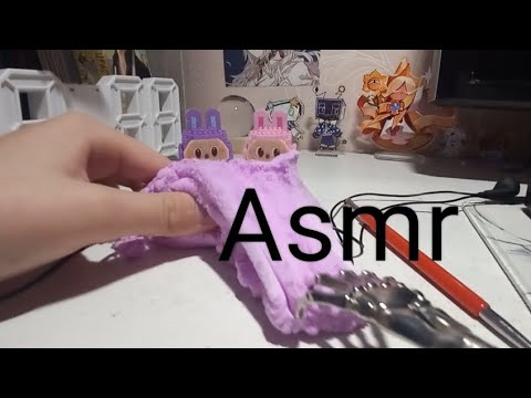 Видео: Asmr. labubu. Слайм. Лабубу. Наушники с микрофоном