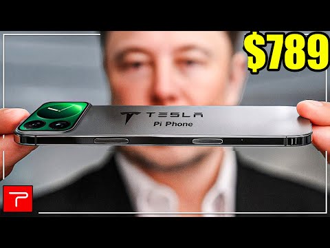 Видео: СЕНСАЦИЯ! Первый взгляд на Tesla Pi Phone за 789 долларов  Уничтожит ли он iPhone 17 Air?