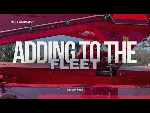 Видео: Пополнение в парке MF | MC 1393 прибыл — просто ждёт, когда же вырастет сено! | #сено #женщинафермер