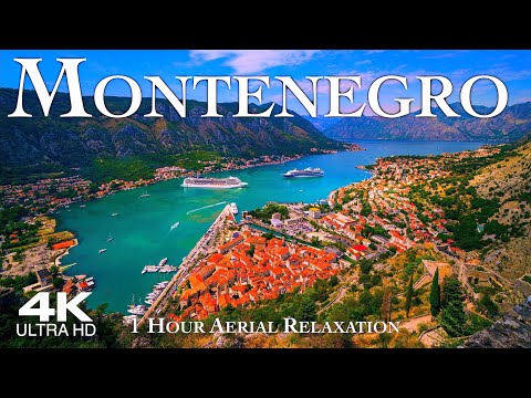 Видео: [4K] MONTENEGRO 🇲🇪 Црна Гора 2023  | 1 Hour Aerial Relaxation Drone Film | Crna Gora