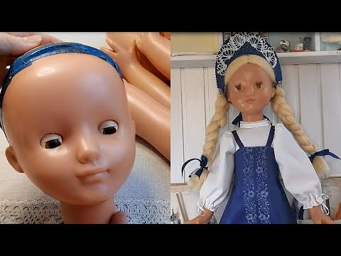 Видео: Просто! Блуза для куклы СССР МК