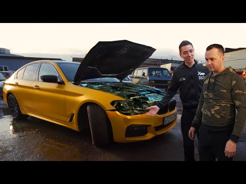 Видео: BMW сломалась. Спасаем Славин кошелек :)