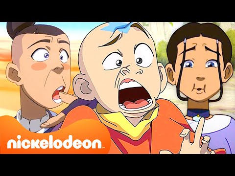 Видео: Самые смешные моменты из каждого эпизода Avatar! 😂 Аанг, Тоф и Сокка | Nickelodeon Cyrillic