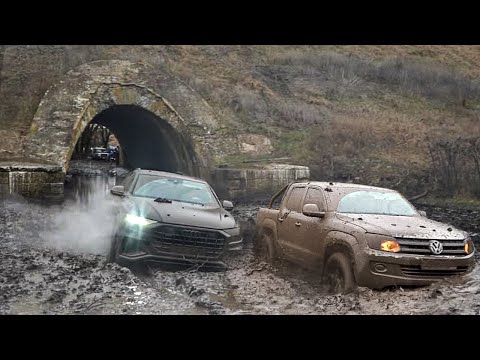 Видео: ЗАРУБА на все бабки АМАРОК против AUDI Q8 и Land Rover Defender