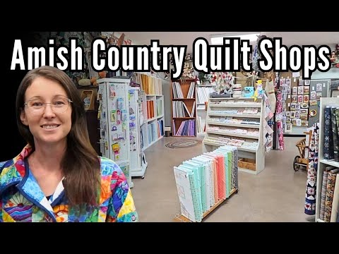 Видео: Магазины лоскутных одеял в стране амишей в Огайо: четыре магазина, которые обязательно нужно посе...