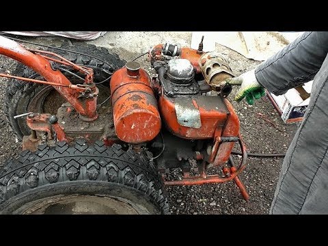Видео: МТЗ - легендарный мотоблок,  проверенный временем | Замена двигателя | Важные моменты
