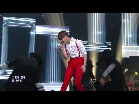 Видео: Yoseop of Beast (Yoseop) [Кофеин] @SBS Inkigayo Популярная песня 20130106