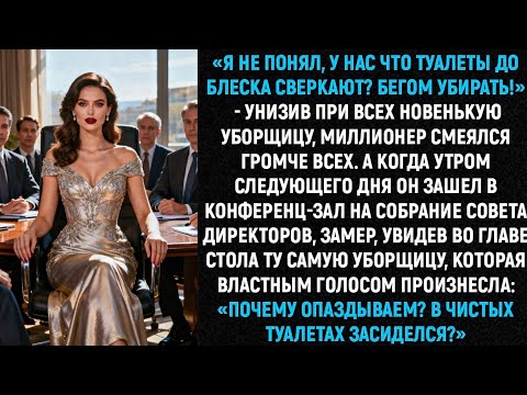 Видео: «Я не понял, у нас что кабинеты до блеска сверкают? Бегом убирать!» — унизив при всех новую уборщицу
