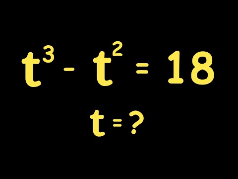 Видео: ОЛИМПИАДЫ ВО ФРАНЦИИ || Как решить уравнение для t? || t = ? #математика