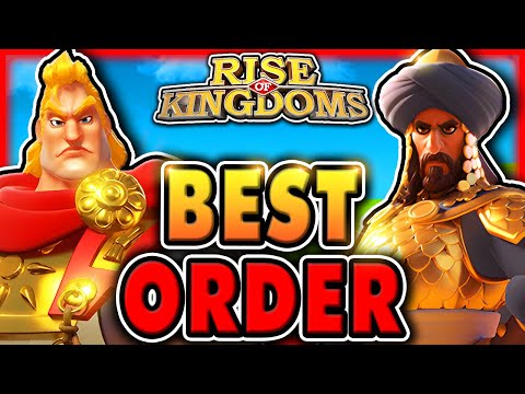 Видео: Лучший легендарный инвестиционный ПРИКАЗ F2P для НОВЫХ ИГРОКОВ в Rise of Kingdoms 2023