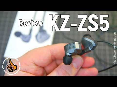 Видео: KZ ZS5 (Knowledge Zenith) - Наушники с 4 драйверами