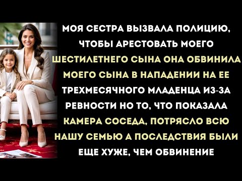 Видео: моя сестра вызвала полицию на моего шестилетнего сына – но шокирующая правда изменила всё,
