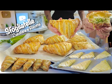 Видео: СОЛЕНЫЕ СФОЛЬЯТЕЛЕ Цуккини и Рикотта 🥒 ОЧЕНЬ БЫСТРО с ПАСТА ПАСТА