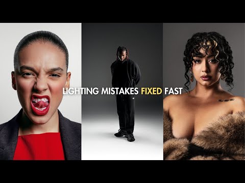 Видео: Три главные ошибки начинающих фотографов в освещении и как их быстро исправить