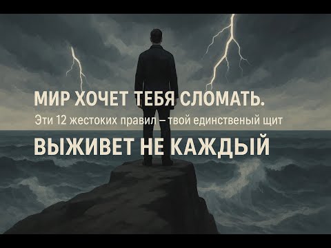 Видео: 12 жестоких правил, которые спасут тебя, когда мир решит тебя сломать. Выживет далеко не каждый