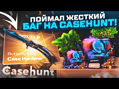 Видео: ПОЙМАЛ ЖЕСТКИЙ БАГ НА CASEHUNT! ОГРАБИЛ САЙТ С ПОМОЩЬЮ БАГА! | КЕЙС ХАНТ | CASEHUNT