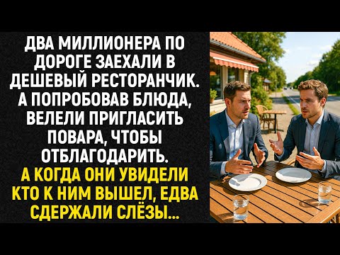 Видео: Два миллионера по дороге заехали в дешевый ресторанчик. А попробовав блюда, велели пригласить...
