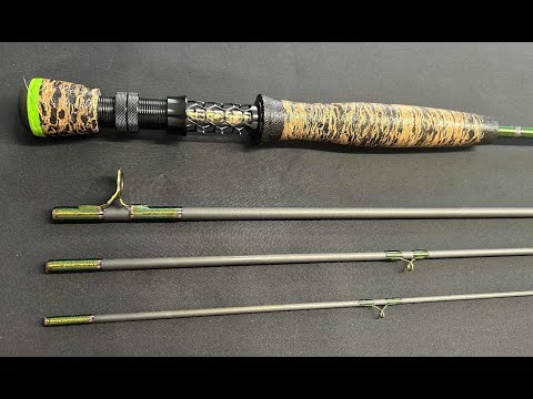 Видео: Удилища M.A.R Custom Rods Его доставили, и "ВАУ!" оно выглядит великолепно #fishing #flyrod