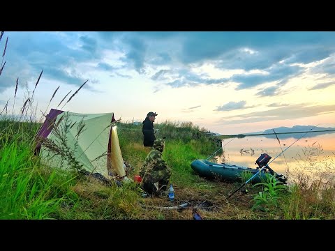 Видео: ЗАБРАЛИСЬ В ДРЕВНИЕ МЕСТА МЕСТНЫХ! ЛОПАТЫ КЛЮЮТ ОДНА ЗА ДРУГОЙ! РЫБАЛКА С НОЧЁВКОЙ В ПАЛАТКЕ