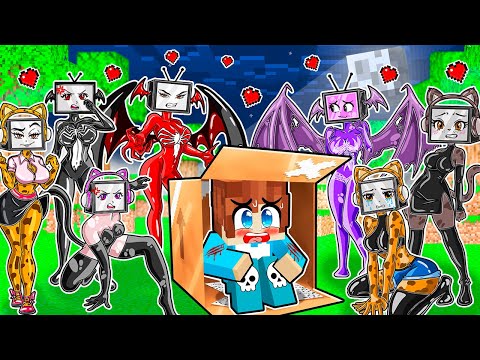 Видео: Я ПРЯЧУСЬ ОТ ВСЕХ ТВ ВУМЕН В МАЙНКРАФТ! КРАСЯ TV WOMAN MINECRAFT