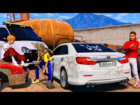 Видео: ОПЕРСКАЯ ЕЗДА В GTA 5 - НАШЛИ НА СВАЛКЕ ОПЕРСКУЮ TOYOTA CAMRY 3.5! ПЕРЕОДЕЛИ КАМРИ V50 В V55! 🌊ВОТЕР