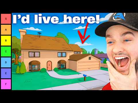 Видео: Рейтинг локаций в Fortnite Simpsons по пригодности для жизни