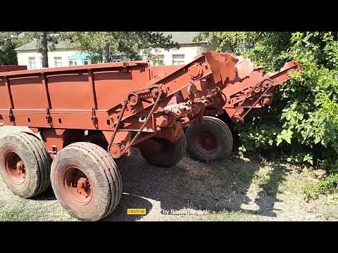 Видео: Машина для внесения органических удобрений РОУ-6 экспресс-обзор от Сорокина Константина