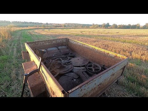Видео: Копаем место тележной разборки! МЕТАЛЛОКОП