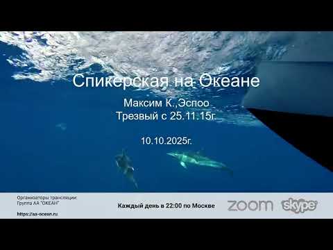 Видео: 10.10.25г. Максим К., трезвый с 25.11.15г. Тема: "Во всех наших делах". Дом. гр. АА "АА 24 - Онлайн"