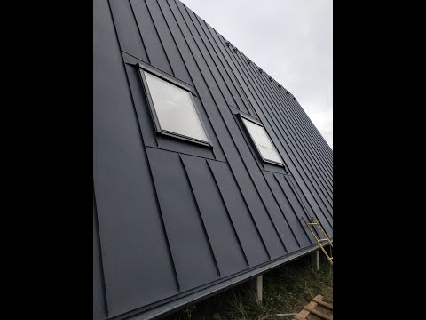 Видео: Оклад окна "Факро" на фальцевой кровле