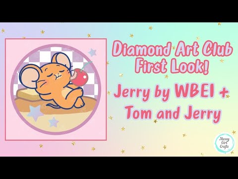 Видео: Первый взгляд на Diamond Art Club! – Джерри от WBEI/Tom and Jerry