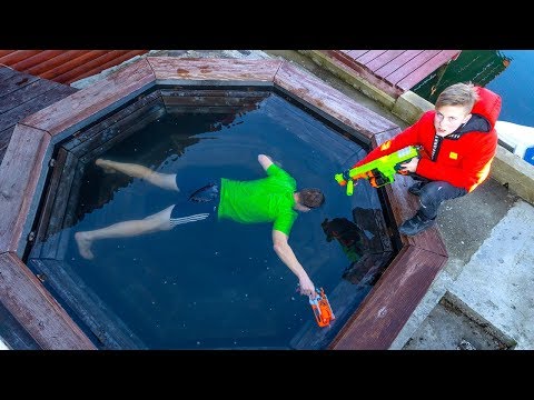 Видео: НАКАЗАЛ обидчиков. PUNISHED offenders. NERF shootout...
