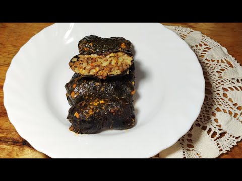 Видео: Голубцы из листьев мангольда