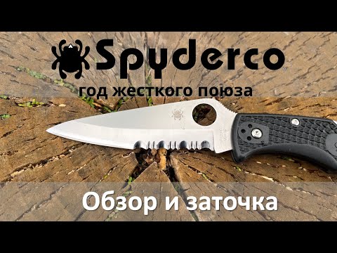 Видео: Год жесткой эксплуатации заточка и обзор Spyderco Endura