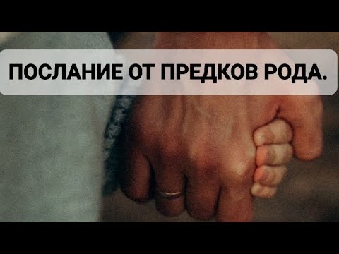 Видео: ПОСЛАНИЕ ОТ ПРЕДКОВ РОДА.