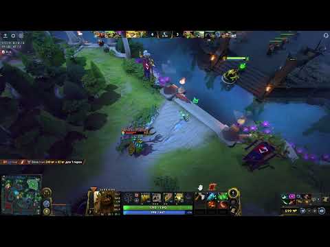Видео: Зарываем в песок вражеских героев - dota 2
