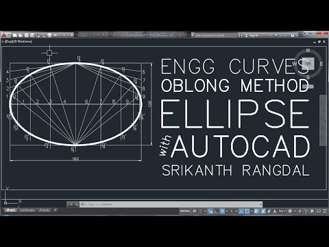Видео: Метод L09 «Эллипс: прямоугольник/овал» | Лаборатория EGD | Инженерная графика в AutoCAD | Шрикант...