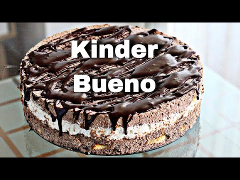 Видео: Торт Kinder Bueno без выпечки — самый простой рецепт