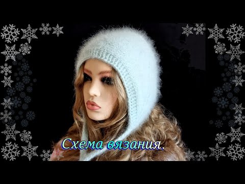 Видео: Вязанный чепчик спицами / МАСТЕР КЛАСС шаг за шагом/ How to knit a women's bonnet step dy step / 1.