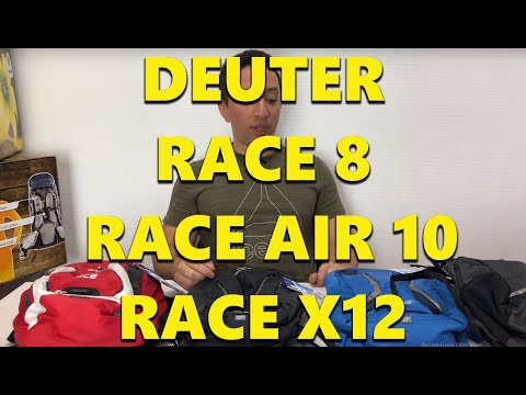 Видео: Обзор рюкзаков линейки Deuter Race 2018 года.