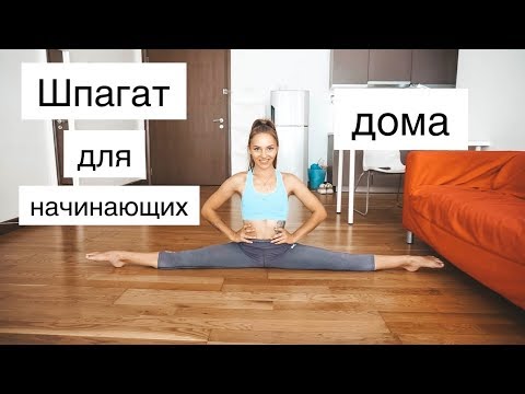 Видео: РАСТЯЖКА ДЛЯ НАЧИНАЮЩИХ. Упражнения для новичков чтобы сесть на шпагат!