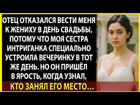 Видео: «Отец пропустил мою свадьбу из-за лжи сестры… и когда правда открылась, он умолял меня простить»