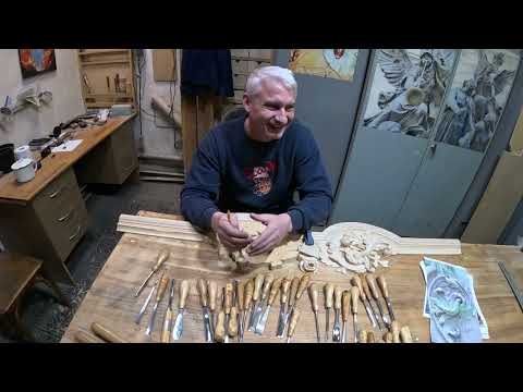 Видео: Резьба по дереву 2
