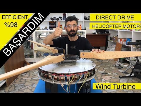 Видео: ВЕТРОВАЯ ТУРБИНА И ВЕРТОЛЕТНЫЙ ДВИГАТЕЛЬ ВМЕСТЕ — ПЕРВЫЙ В МИРЕ ЭЛЕКТРИЧЕСКИЙ ВЕРТОЛЕТНЫЙ ДВИГАТЕЛЬ.