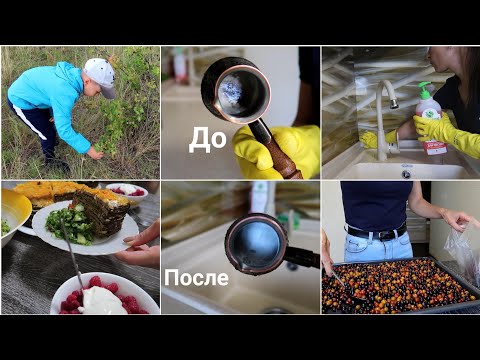 Видео: Готовлю печёночный торт| Собираем репис| Турка как новая | Сколько ягод наморозила к середине лета